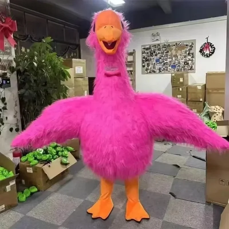 Event Party - Christmas 2.2m Inflatable White Swan Mascot