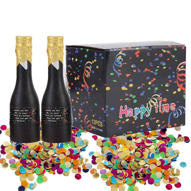 Confetti Cannon Tube - 6/12pcs Confetti Launchers Confetti Easy to