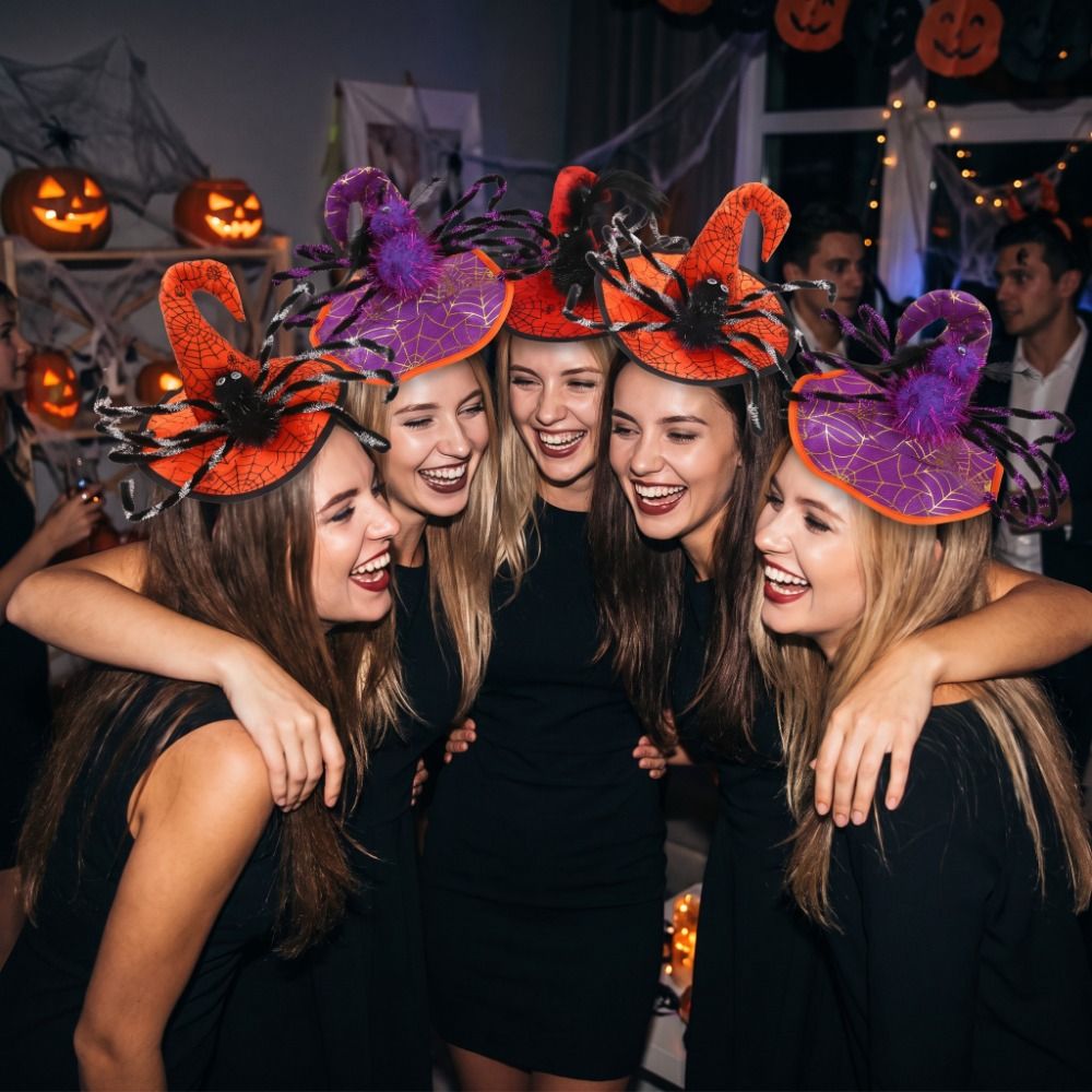 Spider Halloween Witch Hat Hea - огляд і ціна Party Hat Cone