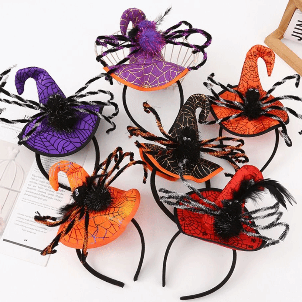 Spider Halloween Witch Hat Hea - огляд і ціна Party Hat Cone