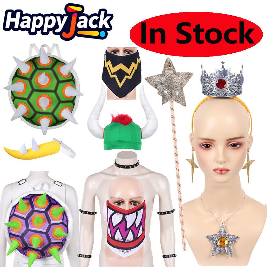 Bowser Jr Cosplay Scarf Mask A - огляд і ціна Party Favor Bag