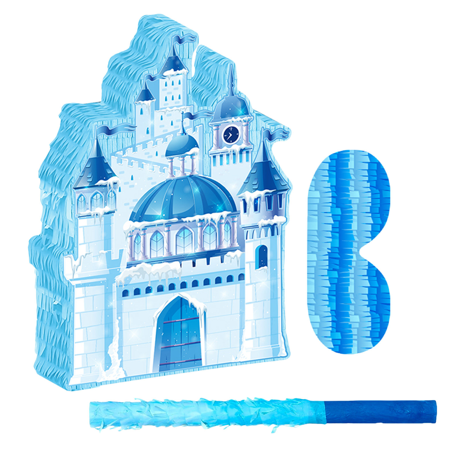 1Set Sturdy Castle Pinata Deco - огляд і ціна Centerpiece Stick