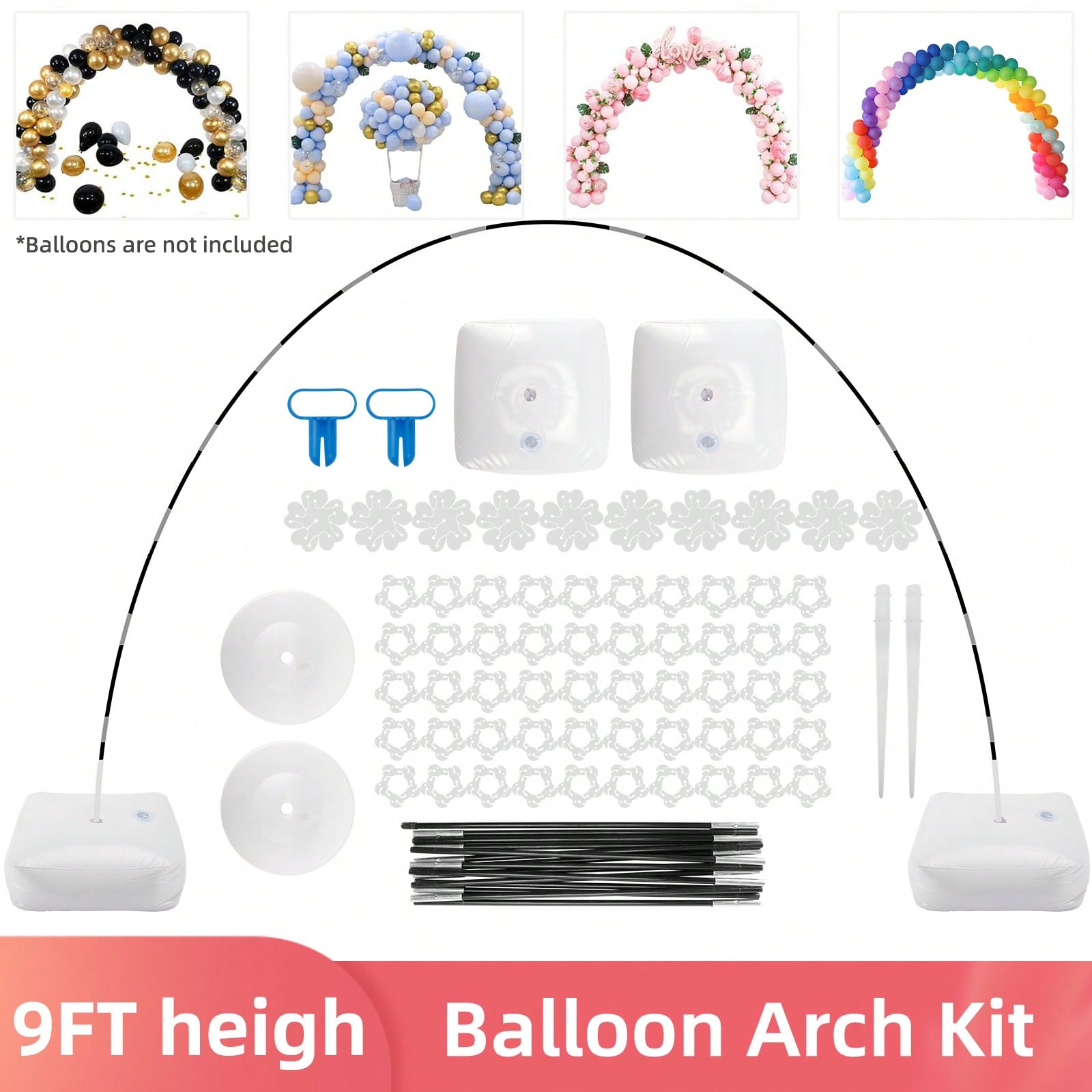 1 Set Balloon Arch Stand Kit,  - огляд і ціна Balloon Arch Kit