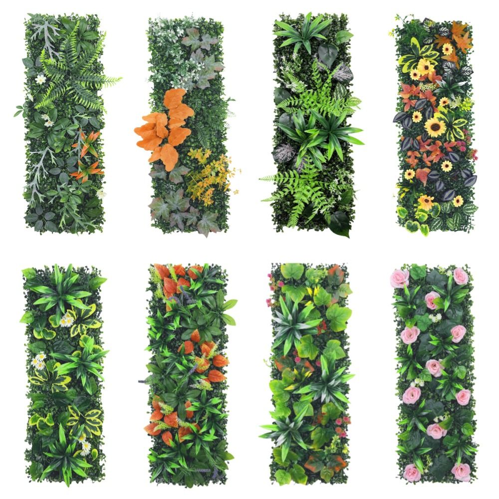 DIY Artificial Plant Wall Pane - огляд і ціна Flower Wall Panel