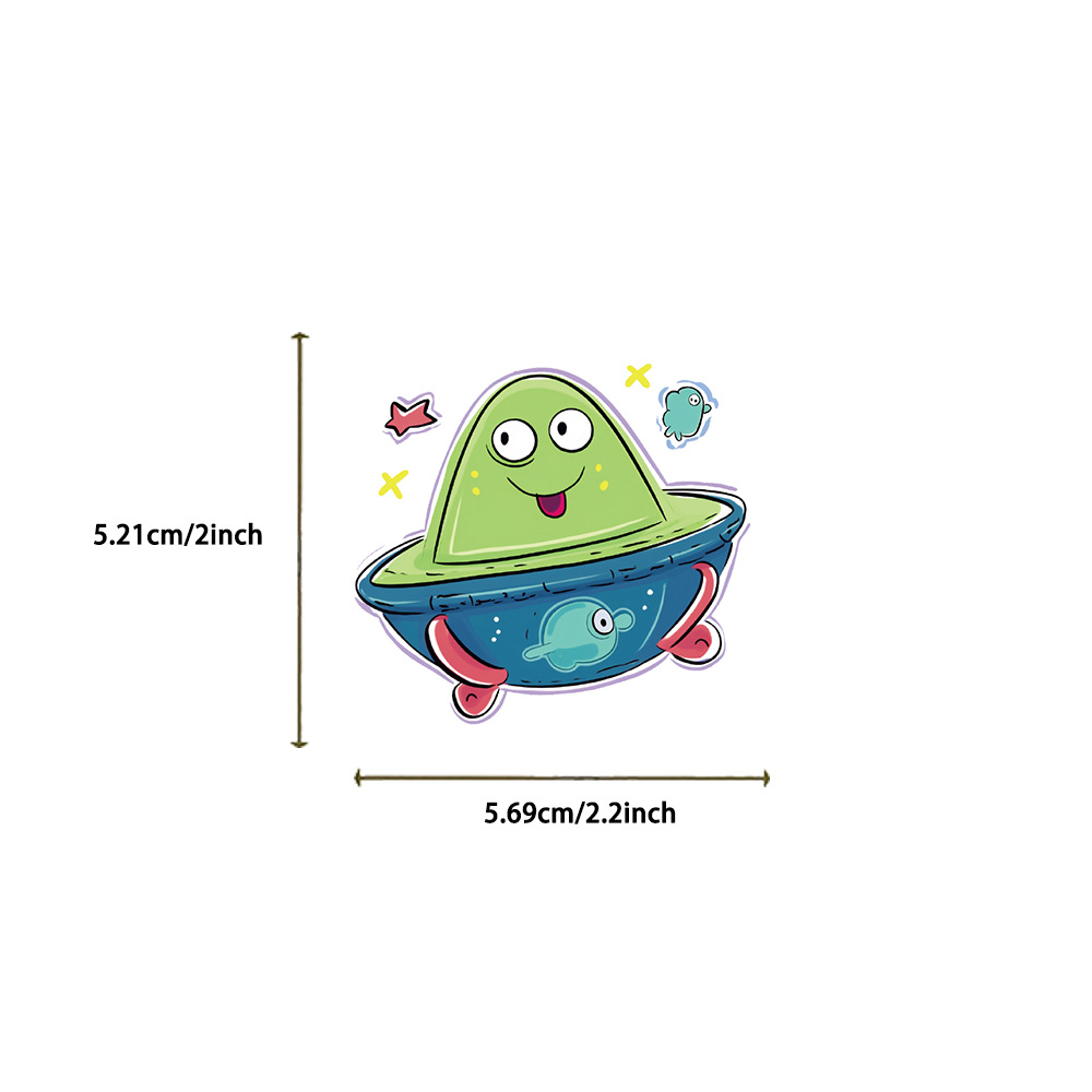 50PCS Cartoon Hand drawn Space - огляд і ціна Plastic Cup 50Pcs