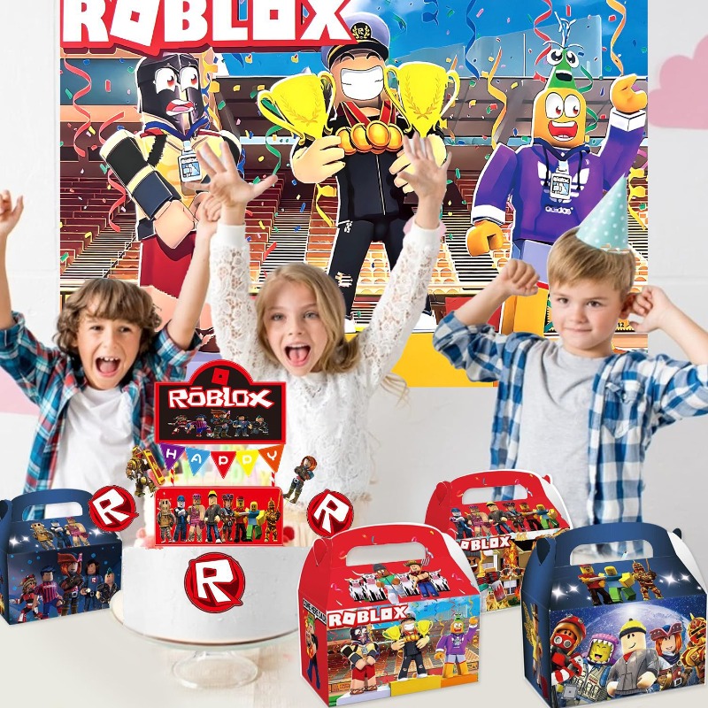 Roblox Game Peripheral Cartoon - огляд і ціна Party Favor Bag