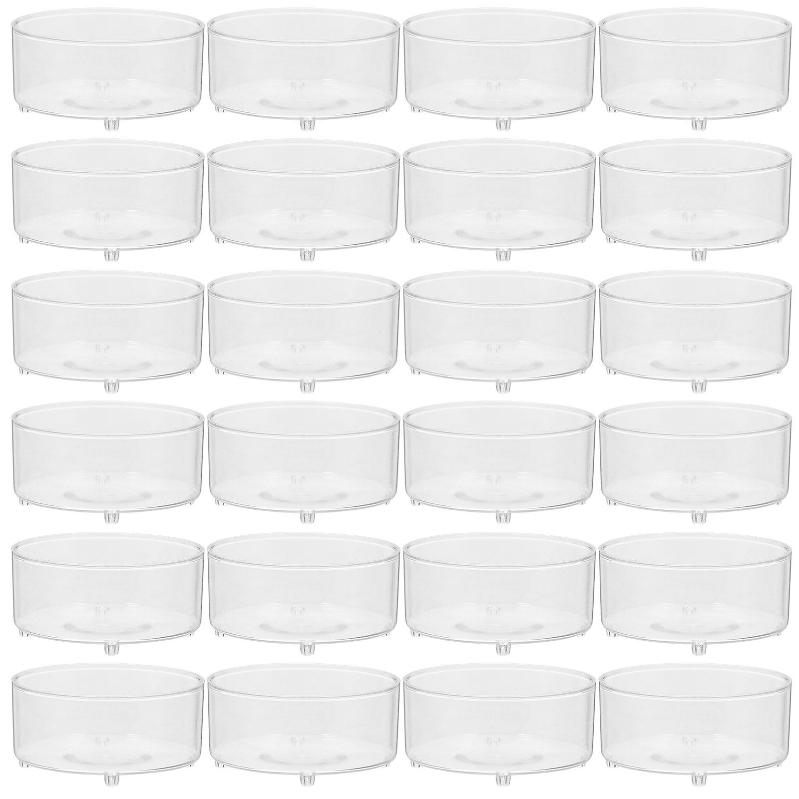 50Pcs Plastic Cups for Tealigh - огляд і ціна Plastic Cup 50Pcs