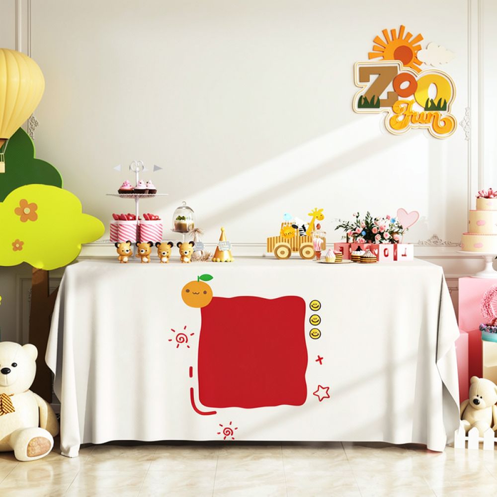 Birthday Party Tablecloth Wate - огляд і ціна Dessert Table Backdrop