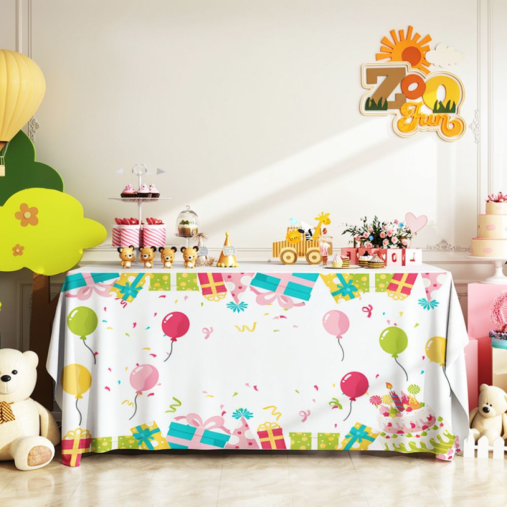 Birthday Party Tablecloth Wate - огляд і ціна Dessert Table Backdrop