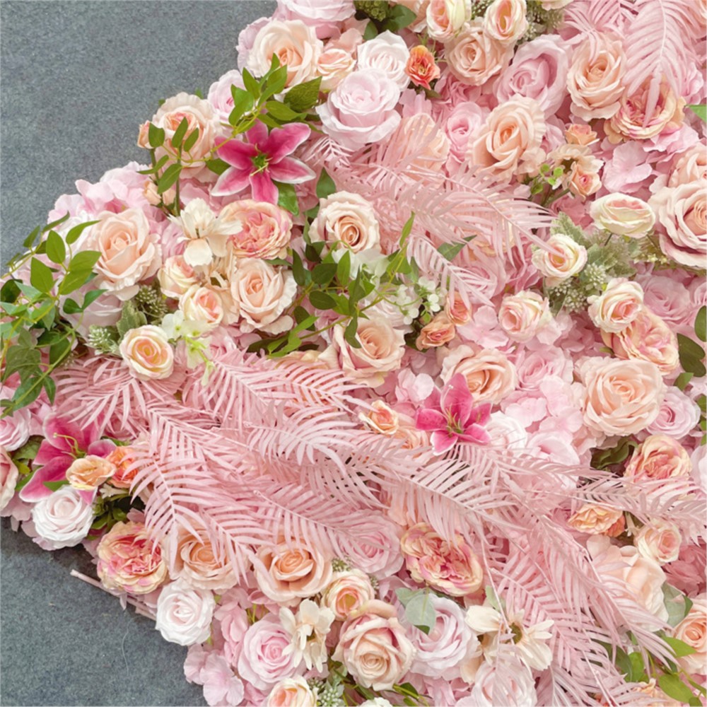 Uflower 5D Pink Rose Cloth Flo - огляд і ціна Flower Wall Panel