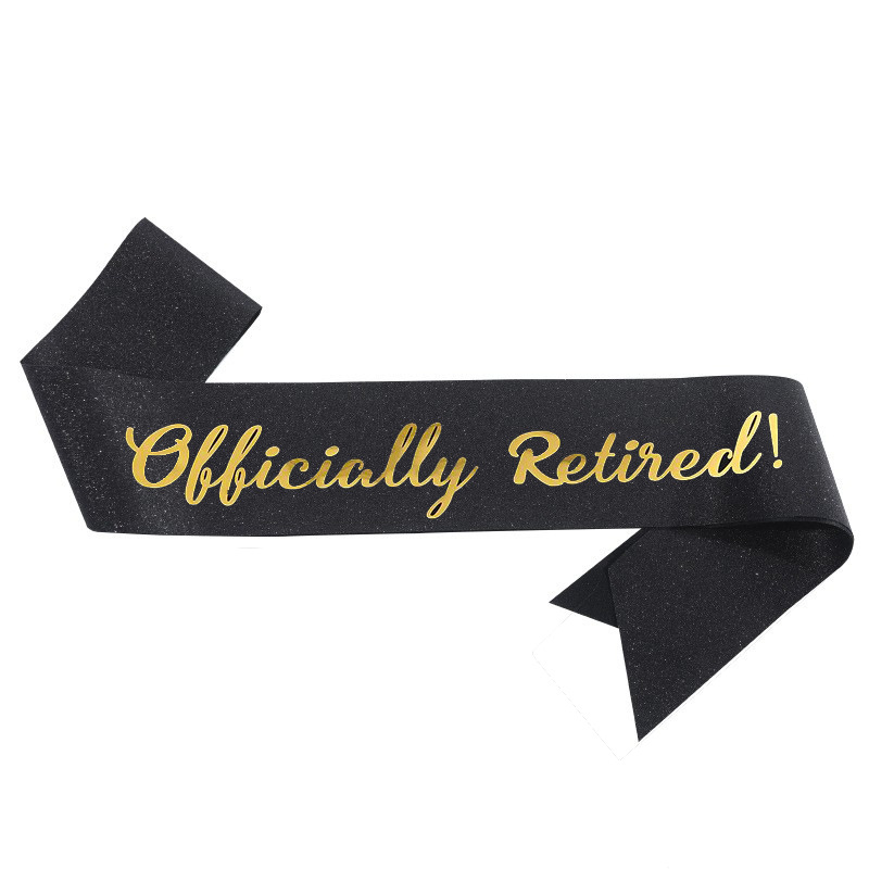 Officially Retired Sash Glitte - огляд і ціна Birthday Sash Glitter