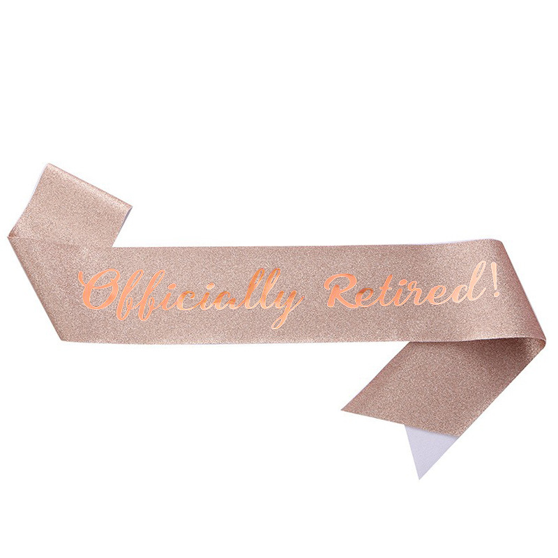 Officially Retired Sash Glitte - огляд і ціна Birthday Sash Glitter