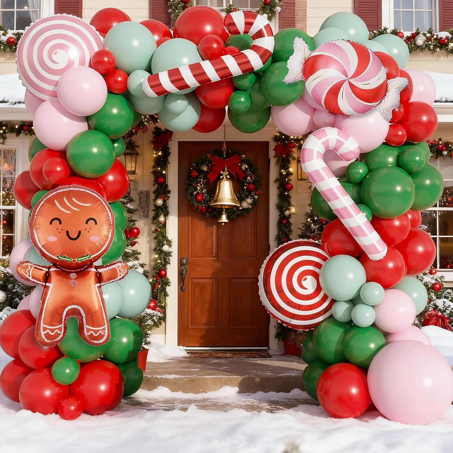 Christmas Balloon Garland Arch - огляд і ціна Balloon Arch Kit