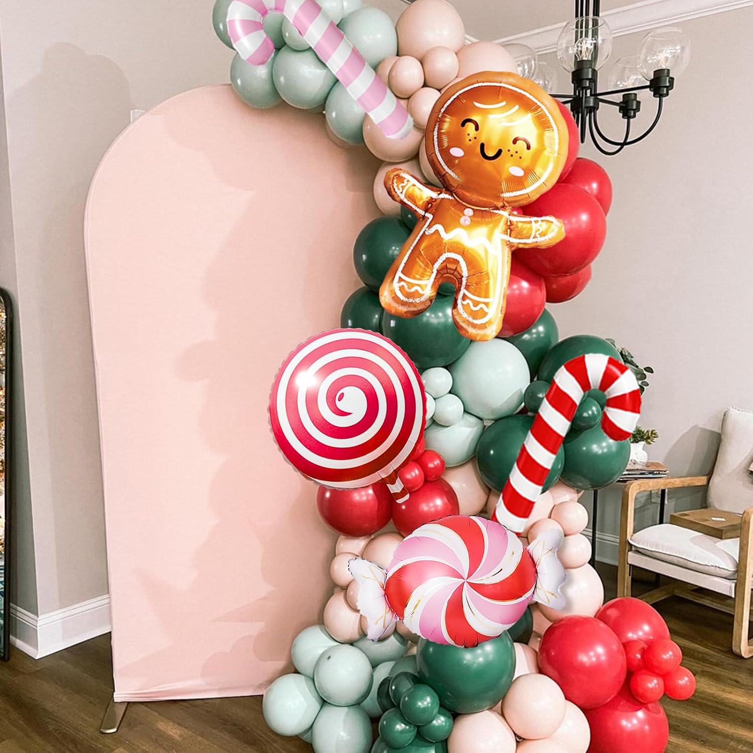 Christmas Balloon Garland Arch - огляд і ціна Balloon Arch Kit