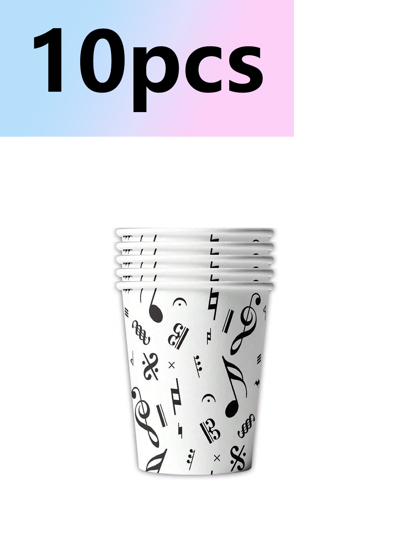 10pcs Music Themed Party Decor - огляд і ціна Event Z
