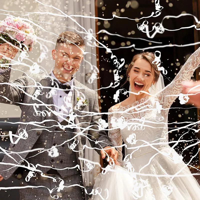 2/15pcs Hand-Thrown Confetti E - огляд і ціна Confetti Cannon Tube