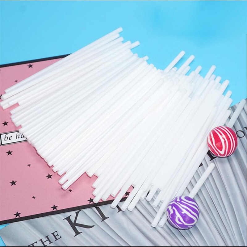 200pcs Plastic Lollipop Stick  - огляд і ціна Cotton Candy Cone