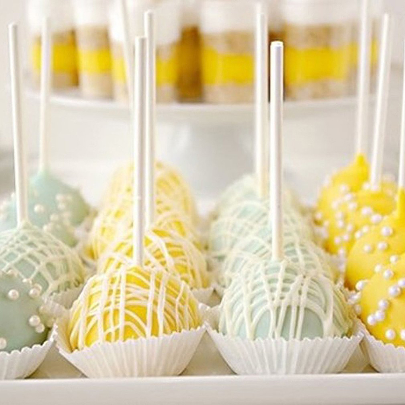 200pcs Plastic Lollipop Stick  - огляд і ціна Cotton Candy Cone