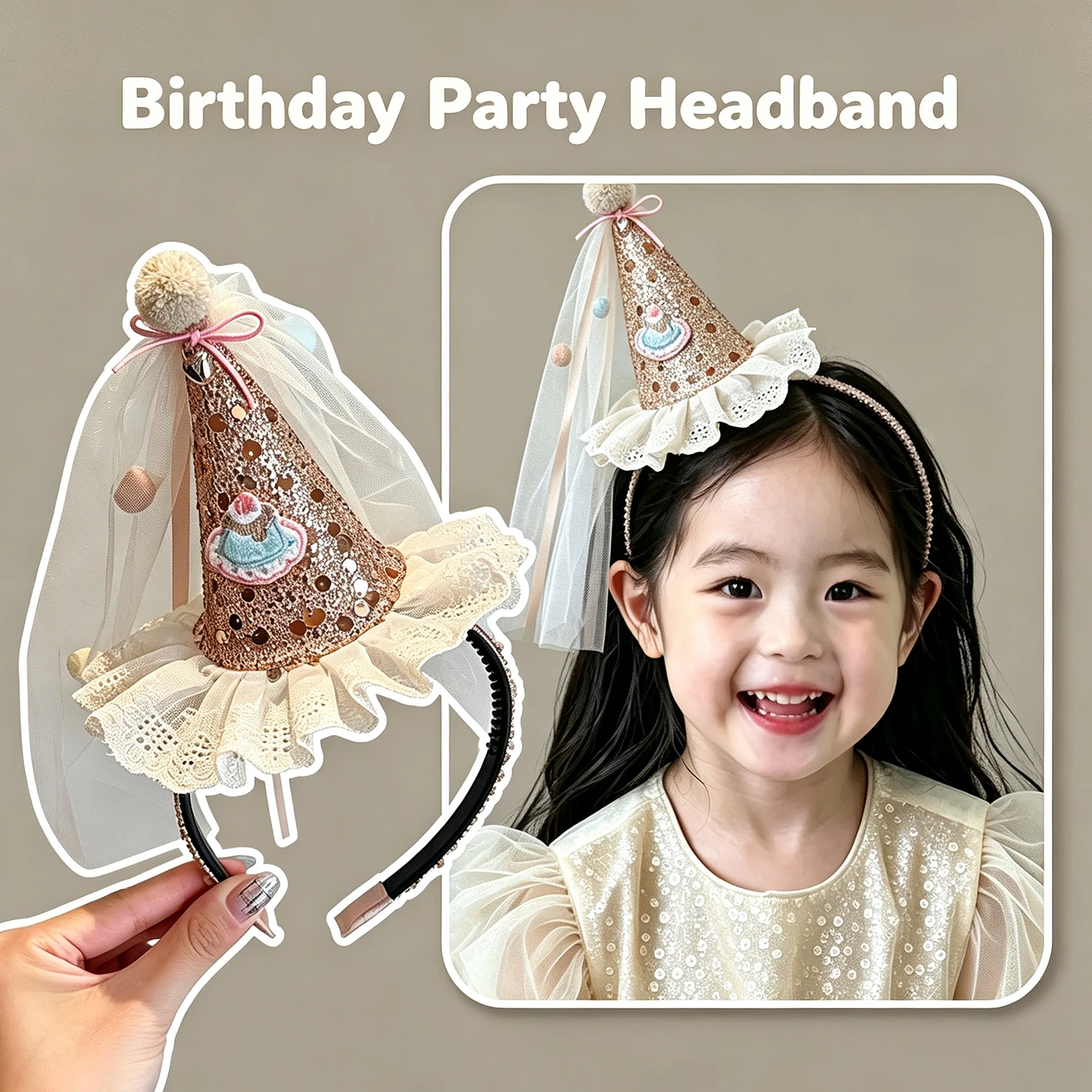 Kids Birthday Party Cone Hat H - огляд і ціна Party Hat Cone