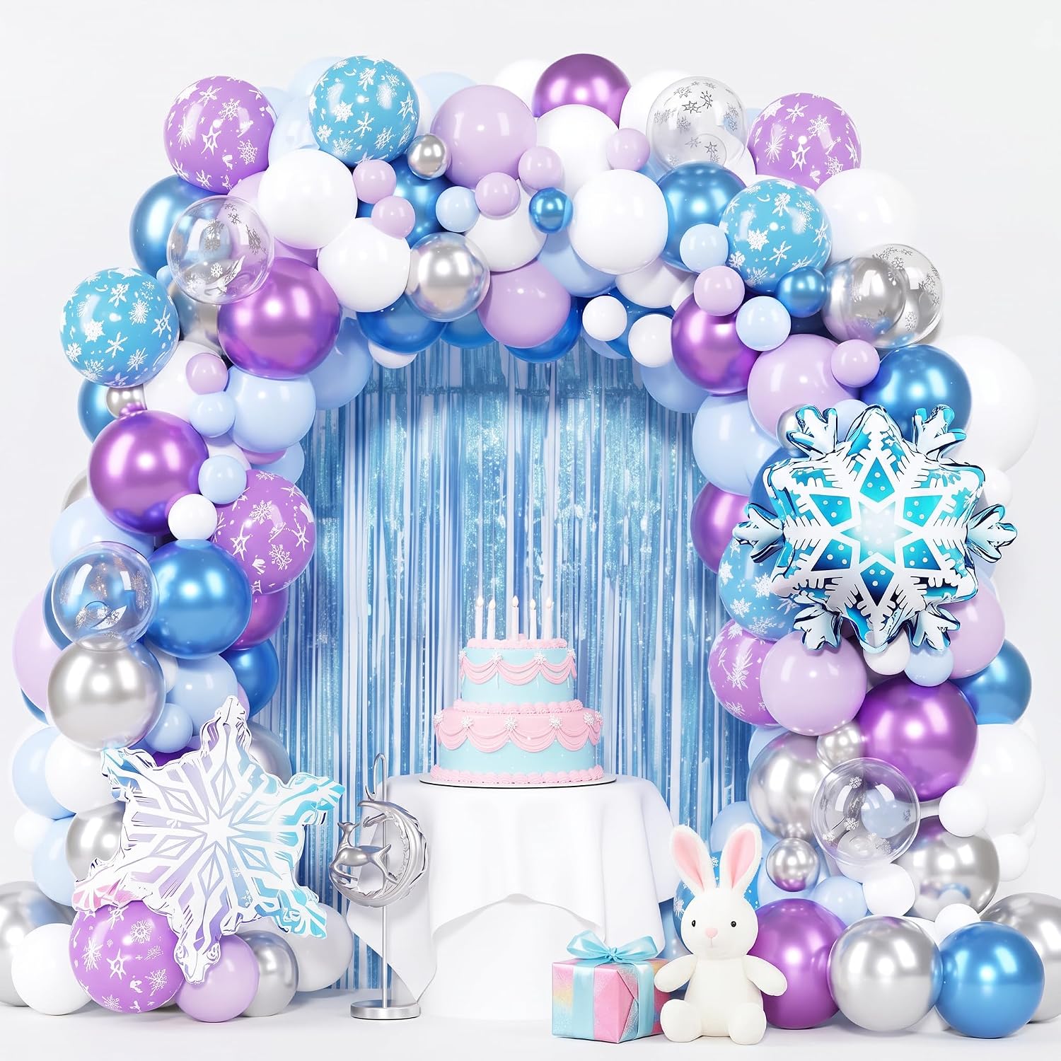 148Pcs Frozenn Balloons Arch K - огляд і ціна Balloon Arch Kit