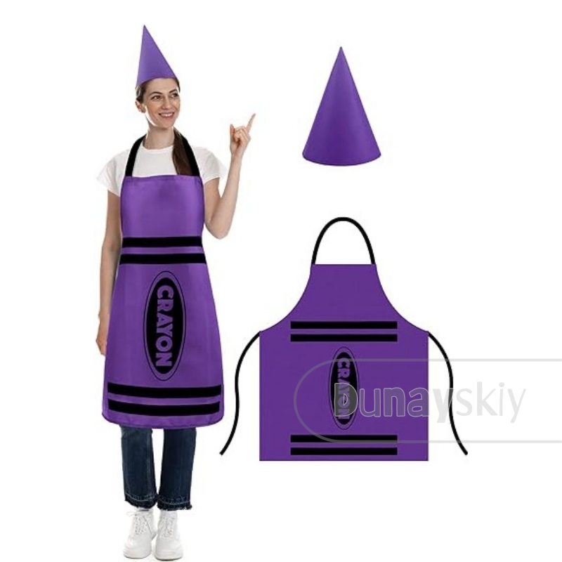 Adult Crayon Costume Hat & Mat - огляд і ціна Party Hat Cone